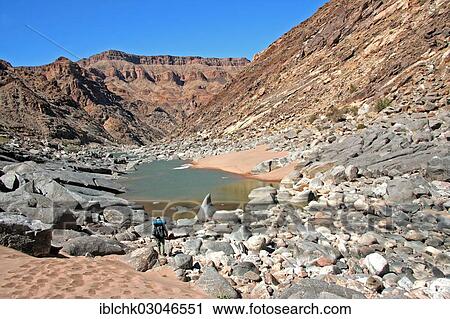 "Hiking in the Fish River Canyon, Fish River Canyon, Namibia, Africa" View Large Photo Image Stock Image - "Hiking in the Fish River Canyon, Fish River Canyon, Namibia, Africa". Fotosearch