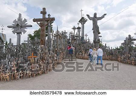 "Hill of Crosses, Siauliai, Siauliai District Municipality, Lithuania, Europe" View Large Photo Image Stock Photo - "Hill of Crosses, Siauliai, Siauliai District Municipality, Lithuania, Europe". Fotosearch