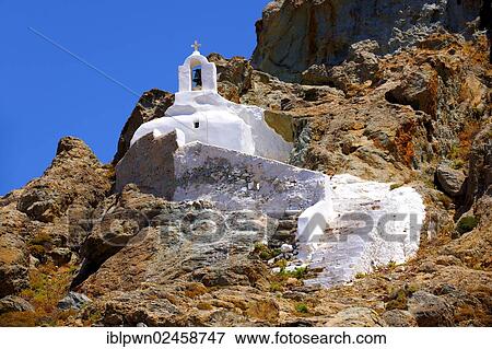 "Hill-top Orthodox cave church above Naxos Thira, Naxos Island, Cyclades Islands, Greece, Europe" View Large Photo Image Stock Photo - "Hill-top Orthodox cave church above Naxos Thira, Naxos Island, Cyclades Islands, Greece, Europe". Fotosearch