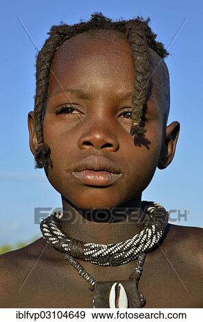 "Himba girl, portrait, Omohanja, Kaokoland, Kunene, Namibia, Africa" View Large Photo Image Stock Photo - "Himba girl, portrait, Omohanja, Kaokoland, Kunene, Namibia, Africa". Fotosearch