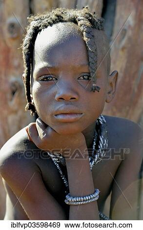 "Himba girl, portrait, Omohanja, Kaokoland, Kunene, Namibia, Africa" View Large Photo Image Stock Photo - "Himba girl, portrait, Omohanja, Kaokoland, Kunene, Namibia, Africa". Fotosearch