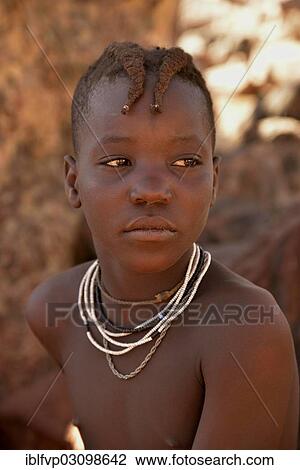 "Himba girl, portrait, Ovikange, Kaokoland, Kunene, Namibia, Africa" View Large Photo Image Stock Image - "Himba girl, portrait, Ovikange, Kaokoland, Kunene, Namibia, Africa". Fotosearch