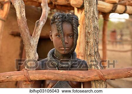 "Himba girl with typical hairstyle, Omuramba, Kaokoland, Kunene, Namibia, Africa" View Large Photo Image Stock Image - "Himba girl with typical hairstyle, Omuramba, Kaokoland, Kunene, Namibia, Africa". Fotosearch