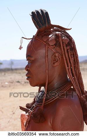 "Himba woman, Kunene Region, Namibia, Africa" View Large Photo Image Picture - "Himba woman, Kunene Region, Namibia, Africa". Fotosearch