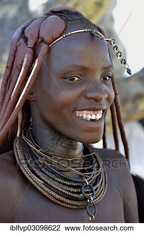 "Himba woman with typical hair style, Ovikange, Kaokoland, Kunene, Namibia, Africa" View Large Photo Image Stock Image - "Himba woman with typical hair style, Ovikange, Kaokoland, Kunene, Namibia, Africa". Fotosearch