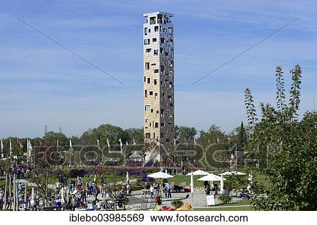 "Himmelssturmer lookout tower, Landesgartenschau, State Garden Show 2014, Schwabisch Gmund, Baden Wurttemberg, Germany, Europe" View Large Photo Image Stock Photo - "Himmelssturmer lookout tower, Landesgartenschau, State Garden Show 2014, Schwabisch Gmund, Baden Wurttemberg, Germany, Europe". Fotosearch