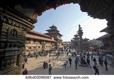 "Hindu Temples and Buddhist monuments on Patan Durbar Square, Patan, Lalitpur District, Bagmati Zone, Nepal, Asia" View Large Photo Image Stock Photo - "Hindu Temples and Buddhist monuments on Patan Durbar Square, Patan, Lalitpur District, Bagmati Zone, Nepal, Asia". Fotosearch