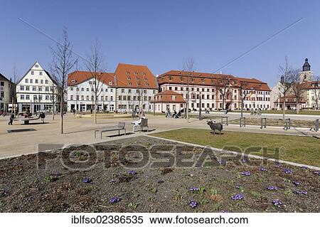 "Hirschgarten Park in front of the State Chancellery, Erfurt, Thuringia, Germany, Europe" View Large Photo Image Stock Photography - "Hirschgarten Park in front of the State Chancellery, Erfurt, Thuringia, Germany, Europe". Fotosearch