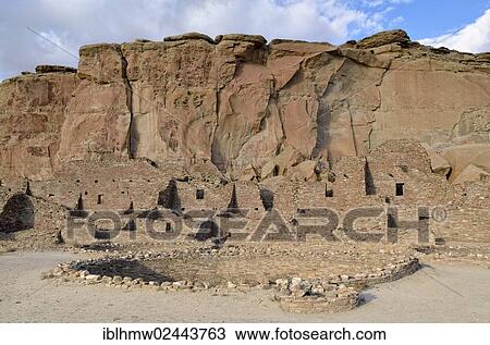 "Historic Anasazi settlement Pueblo Bonito, Great House, 850 - 1250 AD, Chaco Culture National Historical Park, Nageezi, New Mexico, USA" View Large Photo Image Stock Image - "Historic Anasazi settlement Pueblo Bonito, Great House, 850 - 1250 AD, Chaco Culture National Historical Park, Nageezi, New Mexico, USA". Fotosearch