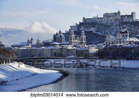 "Historic architecture of Salzburg with Festung Hohensalzburg Fortress in winter, Salzburg, Salzburg, Salzburg State, Austria, Europe" View Large Photo Image Picture - "Historic architecture of Salzburg with Festung Hohensalzburg Fortress in winter, Salzburg, Salzburg, Salzburg State, Austria, Europe". Fotosearch