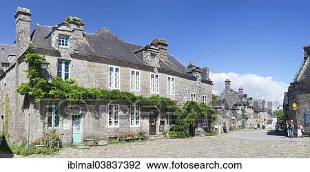 "Historic buildings in the market square of Locronan, Departement Finistere, Brittany, France, Europe" View Large Photo Image Stock Image - "Historic buildings in the market square of Locronan, Departement Finistere, Brittany, France, Europe". Fotosearch