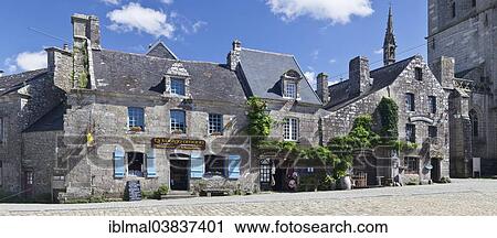 "Historic buildings in the market square of Locronan, Departement Finistere, Brittany, France, Europe" View Large Photo Image Stock Image - "Historic buildings in the market square of Locronan, Departement Finistere, Brittany, France, Europe". Fotosearch