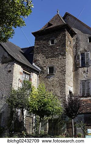 "Historic buildings, Saint Robert, labelled Les Plus Beaux Villages de France, Correze, Limousin, France, Europe" View Large Photo Image Stock Photo - "Historic buildings, Saint Robert, labelled Les Plus Beaux Villages de France, Correze, Limousin, France, Europe". Fotosearch