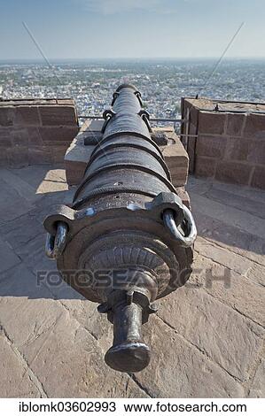 "Historic cannon, Mehrangarh Fort, Jodhpur, Rajasthan, India, Asia" View Large Photo Image Stock Image - "Historic cannon, Mehrangarh Fort, Jodhpur, Rajasthan, India, Asia". Fotosearch