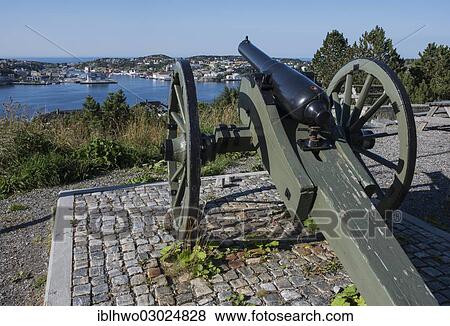 "Historic cannon on a hill overlooking the city, memorial commemorating the battle of 1808, harbour at the rear, Kristiansund, More og Romsdal, Western Norway, Norway, Europe" View Large Photo Image Stock Photo - "Historic cannon on a hill overlooking the city, memorial commemorating the battle of 1808, harbour at the rear, Kristiansund, More og Romsdal, Western Norway, Norway, Europe". Fotosearch
