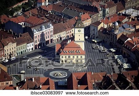 "Historic Center of Brasov with former Townhall, Casa Primariei, at the Piata Sfatului Square, city centre, Brasov, Brasov County, Transylvania, Romania, Europe" View Large Photo Image Stock Photo - "Historic Center of Brasov with former Townhall, Casa Primariei, at the Piata Sfatului Square, city centre, Brasov, Brasov County, Transylvania, Romania, Europe". Fotosearch