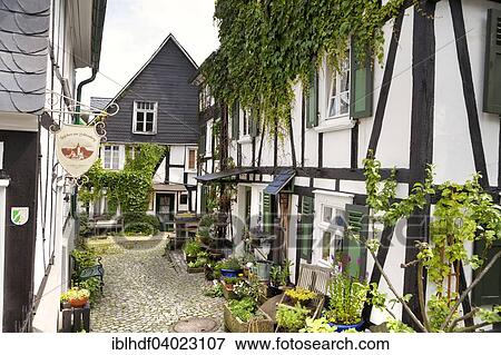 "Historic centre, Alter Flecken, Freudenberg, Siegerland, North Rhine-Westphalia, Germany, Europe" View Large Photo Image Stock Photo - "Historic centre, Alter Flecken, Freudenberg, Siegerland, North Rhine-Westphalia, Germany, Europe". Fotosearch