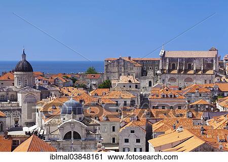 "Historic centre, Dubrovnik, Dalmatia, Croatia, Europe" View Large Photo Image Stock Image - "Historic centre, Dubrovnik, Dalmatia, Croatia, Europe". Fotosearch