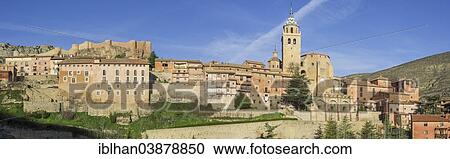 "Historic centre of Albarracin, Aragon, Spain, Europe" View Large Photo Image Stock Image - "Historic centre of Albarracin, Aragon, Spain, Europe". Fotosearch