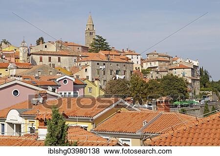 Stock Photo - "Historic centre of Lubin, Istria, Croatia, Europe". Fotosearch