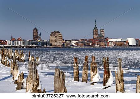 "Historic centre of Stralsund in winter, Danholm, Stralsund, Mecklenburg-Western Pomerania, Germany, Europe" View Large Photo Image Stock Photo - "Historic centre of Stralsund in winter, Danholm, Stralsund, Mecklenburg-Western Pomerania, Germany, Europe". Fotosearch