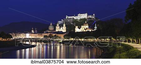 "Historic centre with Hohensalzburg Fortress, Salzburg Cathedral and Collegiate Church, Salzburg, Salzburg State, Austria, Europe" View Large Photo Image Picture - "Historic centre with Hohensalzburg Fortress, Salzburg Cathedral and Collegiate Church, Salzburg, Salzburg State, Austria, Europe". Fotosearch
