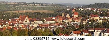 "Historic centre with Schochemturm tower, Town Hall, Waldhornturm tower and Stadtkirche Church, Besigheim, Baden-Wurttemberg, Germany, Europe" View Large Photo Image Picture - "Historic centre with Schochemturm tower, Town Hall, Waldhornturm tower and Stadtkirche Church, Besigheim, Baden-Wurttemberg, Germany, Europe". Fotosearch