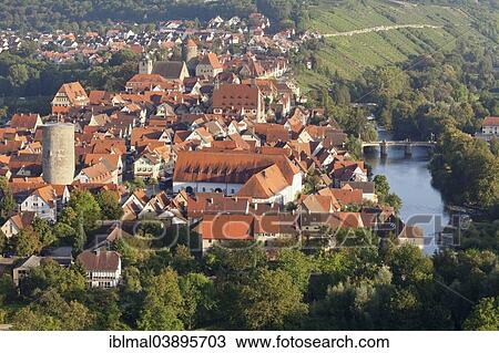 "Historic centre with Schochemturm tower, Town Hall, Waldhornturm tower and Stadtkirche Church, Besigheim, Baden-Wurttemberg, Germany, Europe" View Large Photo Image Stock Image - "Historic centre with Schochemturm tower, Town Hall, Waldhornturm tower and Stadtkirche Church, Besigheim, Baden-Wurttemberg, Germany, Europe". Fotosearch