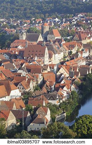 "Historic centre with Schochemturm tower, Town Hall and Stadtkirche Church, Besigheim, Baden-Wurttemberg, Germany, Europe" View Large Photo Image Stock Photo - "Historic centre with Schochemturm tower, Town Hall and Stadtkirche Church, Besigheim, Baden-Wurttemberg, Germany, Europe". Fotosearch