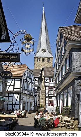 "Historic centre with St. George's Church, Hattingen, Ruhr Area, North Rhine-Westphalia, Germany, Europe" View Large Photo Image Stock Photo - "Historic centre with St. George's Church, Hattingen, Ruhr Area, North Rhine-Westphalia, Germany, Europe". Fotosearch
