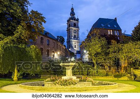 "Historic centre with the Belfry, UNESCO World Heritage Site, Place Saint-Germain, Mons, Hainaut, Belgium, Europe" View Large Photo Image Stock Image - "Historic centre with the Belfry, UNESCO World Heritage Site, Place Saint-Germain, Mons, Hainaut, Belgium, Europe". Fotosearch