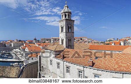 "Historic centre with the Dominican Monastery, Dubrovnik, Dalmatia, Croatia, Europe" View Large Photo Image Stock Photo - "Historic centre with the Dominican Monastery, Dubrovnik, Dalmatia, Croatia, Europe". Fotosearch