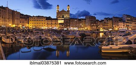 "Historic centre with the Old Harbour and the Church of Jean Baptiste, Bastia, Corsica, France, Europe" View Large Photo Image Stock Image - "Historic centre with the Old Harbour and the Church of Jean Baptiste, Bastia, Corsica, France, Europe". Fotosearch