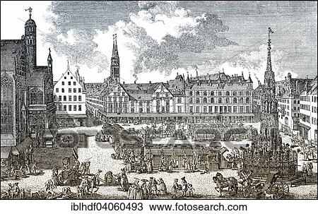 "Historic cityscape, 17th Century, marketplace, Nuremberg, Bavaria, Germany, Europe" View Large Photo Image Stock Image - "Historic cityscape, 17th Century, marketplace, Nuremberg, Bavaria, Germany, Europe". Fotosearch