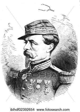"Historic drawing, portrait of Antoine Eugene Alfred Chanzy, 1823 - 1883, French general and diplomat, Franco-Prussian War or Franco-German War, 1870-1871, between the French Empire and the Kingdom of Prussia" View Large Photo Image Picture - "Historic drawing, portrait of Antoine Eugene Alfred Chanzy, 1823 - 1883, French general and diplomat, Franco-Prussian War or Franco-German War, 1870-1871, between the French Empire and the Kingdom of Prussia". Fotosearch
