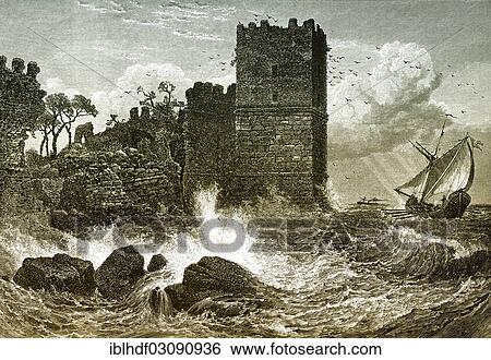 "Historic drawing, sea wall at the Marmara Sea, Istanbul, 19th Century, Istanbul, Istanbul Province, Turkey, Asia" View Large Photo Image Stock Photograph - "Historic drawing, sea wall at the Marmara Sea, Istanbul, 19th Century, Istanbul, Istanbul Province, Turkey, Asia". Fotosearch