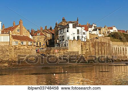 "Historic fishing village of Robin Hood's Bay, North Yorkshire, England, United Kingdom, Europe" View Large Photo Image Stock Photo - "Historic fishing village of Robin Hood's Bay, North Yorkshire, England, United Kingdom, Europe". Fotosearch