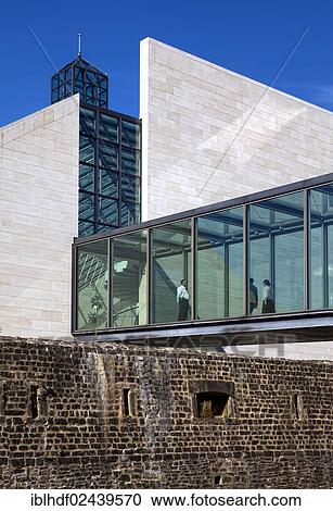 "Historic Fort Thuengen or Draei Eechelen and the museum building of Musee d'Art Moderne Grand-Duc Jean, Mudam or Pei Museum, European quarter, Kirchberg plateau, Luxembourg City, Europe, PublicGround" View Large Photo Image Stock Image - "Historic Fort Thuengen or Draei Eechelen and the museum building of Musee d'Art Moderne Grand-Duc Jean, Mudam or Pei Museum, European quarter, Kirchberg plateau, Luxembourg City, Europe, PublicGround". Fotosearch
