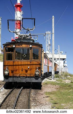 "Historic funicular from 1924 up to the summit of La Rhune Mountain, 905m, Basque Country, Pyrenees, Aquitaine region, department of Pyrenees-Atlantiques, France, Europe" View Large Photo Image Stock Image - "Historic funicular from 1924 up to the summit of La Rhune Mountain, 905m, Basque Country, Pyrenees, Aquitaine region, department of Pyrenees-Atlantiques, France, Europe". Fotosearch