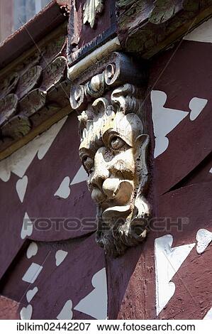 "Historic half-timbered building with wall decorations at Burggraben, historic town centre of Boppard, Binger Gasse, Rhineland-Palatinate, Germany, Europe" View Large Photo Image Stock Photo - "Historic half-timbered building with wall decorations at Burggraben, historic town centre of Boppard, Binger Gasse, Rhineland-Palatinate, Germany, Europe". Fotosearch