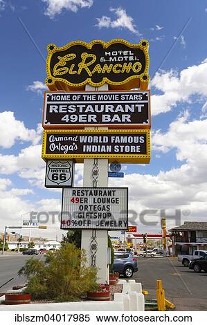 "Historic Hotel El Rancho on Route 66, Gallup, New Mexico, United States, North America" View Large Photo Image Stock Photography - "Historic Hotel El Rancho on Route 66, Gallup, New Mexico, United States, North America". Fotosearch