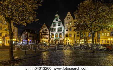 "Historic houses in the evening, Cathedral Square, Erfurt, Thuringia, Germany, Europe" View Large Photo Image Stock Image - "Historic houses in the evening, Cathedral Square, Erfurt, Thuringia, Germany, Europe". Fotosearch
