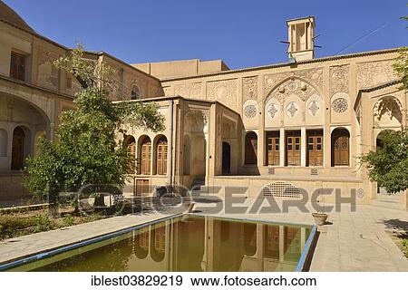"Historic merchants palace Boroujerdi House, Kashan, Isfahan Province, Iran, Persia, Asia" View Large Photo Image Stock Photo - "Historic merchants palace Boroujerdi House, Kashan, Isfahan Province, Iran, Persia, Asia". Fotosearch
