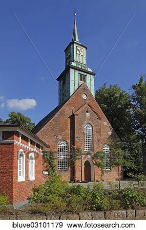 "Historic Nienstedtener Church, Baroque church, Stadtteil Nienstedten, Hamburg, Hamburg, Germany, Europe" View Large Photo Image Stock Photo - "Historic Nienstedtener Church, Baroque church, Stadtteil Nienstedten, Hamburg, Hamburg, Germany, Europe". Fotosearch