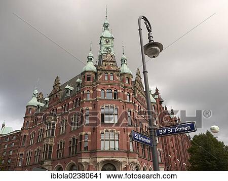 "Historic office buildings, view from the Magellan Terraces, warehouse district, Hamburg, Germany, Europe" View Large Photo Image Stock Image - "Historic office buildings, view from the Magellan Terraces, warehouse district, Hamburg, Germany, Europe". Fotosearch