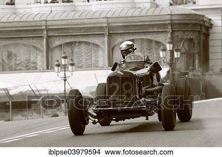 "Historic racing car Era B, built in 1936, driver Paddins Dowling, 9th Grand Prix de Monaco Historique, Principality of Monaco" View Large Photo Image Picture - "Historic racing car Era B, built in 1936, driver Paddins Dowling, 9th Grand Prix de Monaco Historique, Principality of Monaco". Fotosearch