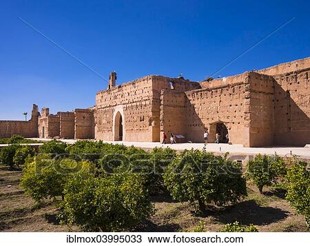 "Historic ruins of Palais el-Badi, Marrakech, Marrakech-Tensift-Al Haouz, Morocco, Africa" View Large Photo Image Stock Image - "Historic ruins of Palais el-Badi, Marrakech, Marrakech-Tensift-Al Haouz, Morocco, Africa". Fotosearch