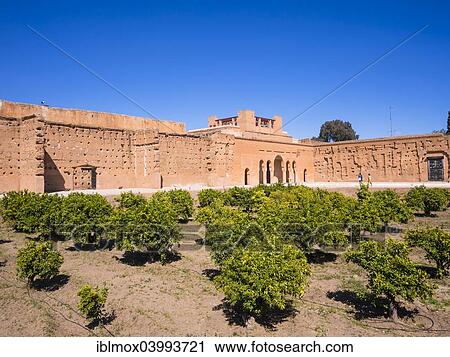"Historic ruins of the El Badi Palace, Marrakech, Marrakech-Tensift-Al Haouz, Morocco, Africa" View Large Photo Image Stock Image - "Historic ruins of the El Badi Palace, Marrakech, Marrakech-Tensift-Al Haouz, Morocco, Africa". Fotosearch