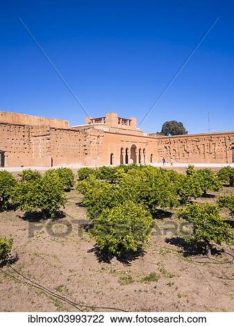 "Historic ruins of the El Badi Palace, Marrakech, Marrakech-Tensift-Al Haouz, Morocco, Africa" View Large Photo Image Stock Image - "Historic ruins of the El Badi Palace, Marrakech, Marrakech-Tensift-Al Haouz, Morocco, Africa". Fotosearch