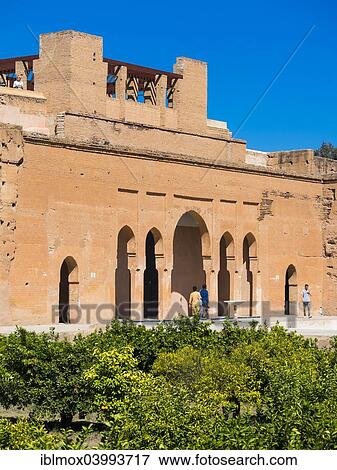 "Historic ruins of the El Badi Palace, Marrakech, Marrakech-Tensift-Al Haouz, Morocco, Africa" View Large Photo Image Stock Photo - "Historic ruins of the El Badi Palace, Marrakech, Marrakech-Tensift-Al Haouz, Morocco, Africa". Fotosearch